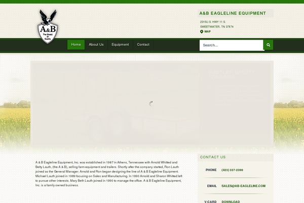 Empire theme site design template sample