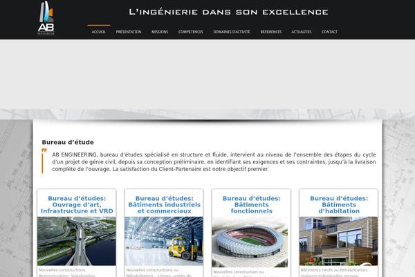 Busiprof theme site design template sample