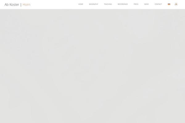 Site using Compact WP Audio Player plugin