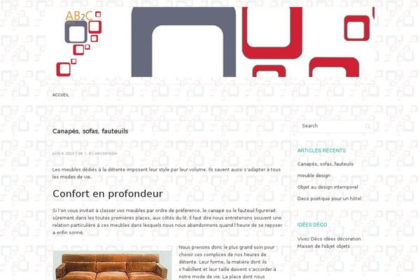 Prana theme site design template sample
