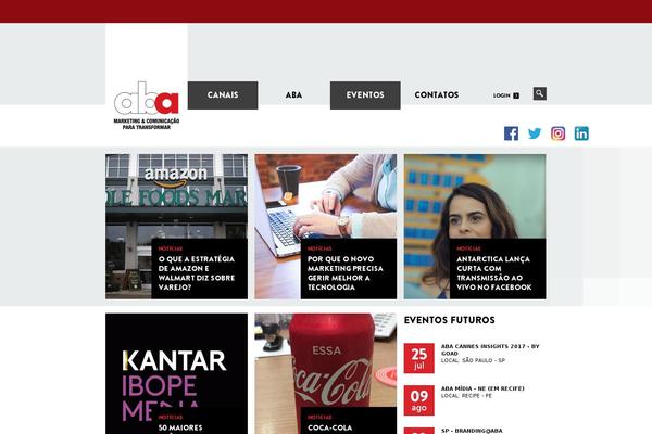 aba.com.br site used Aba