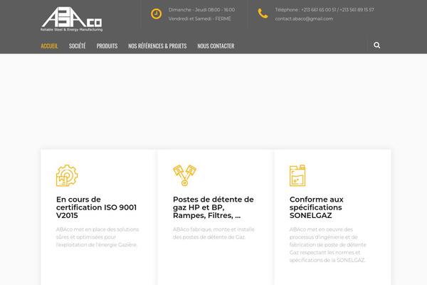 Site using Modeltheme-framework plugin