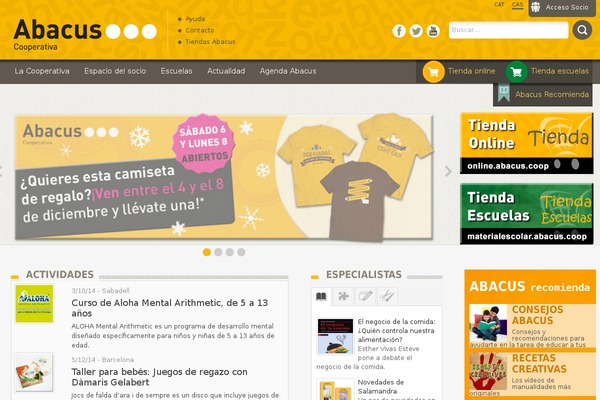 abacus.es site used Abacus