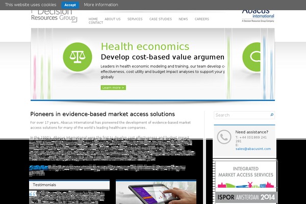 Clarivate theme site design template sample