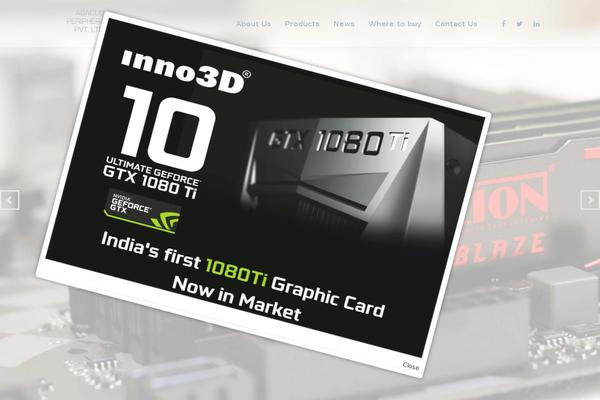 Site using Popup plugin