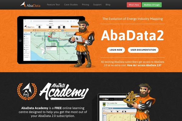 Abacus theme site design template sample