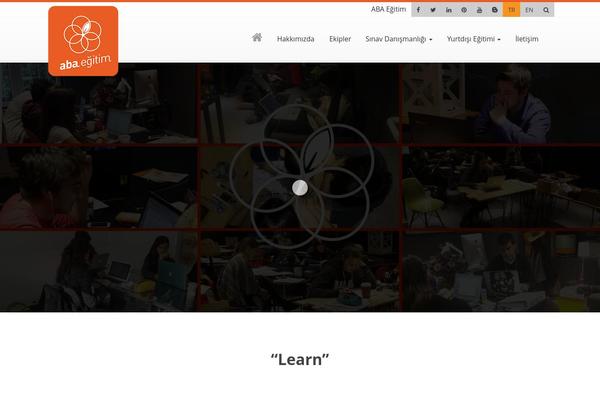 University theme site design template sample