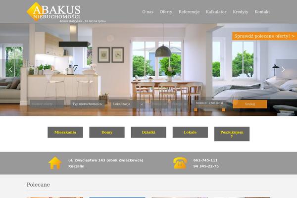 abakus-nieruchomosci.pl site used Abakus