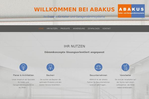 Parallax theme site design template sample