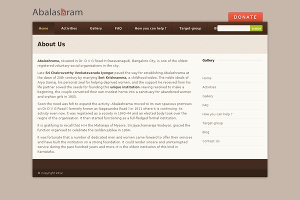 Earth theme site design template sample