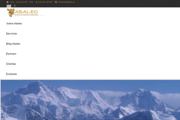 Alcatron theme site design template sample