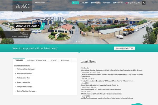Kallyas theme site design template sample