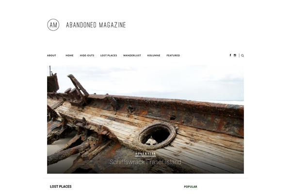 Hickory theme site design template sample
