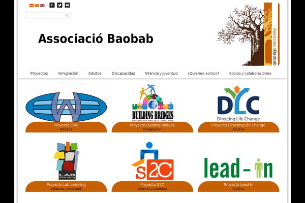 abaobab.org site used Simplegridthemepremium