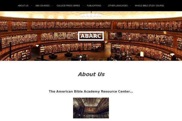Argent theme site design template sample