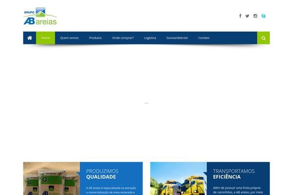 Cacoon theme site design template sample