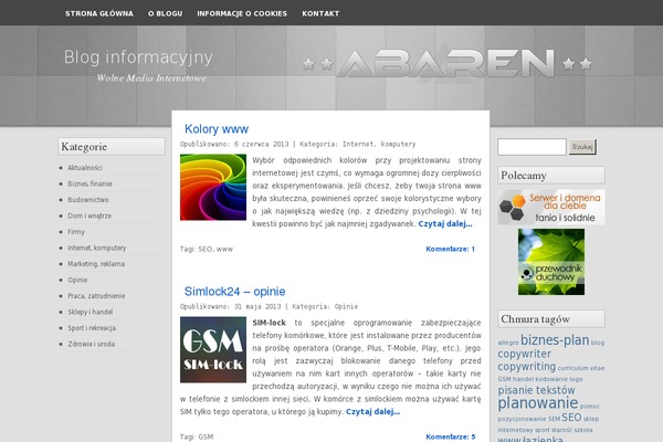 Forestly theme site design template sample