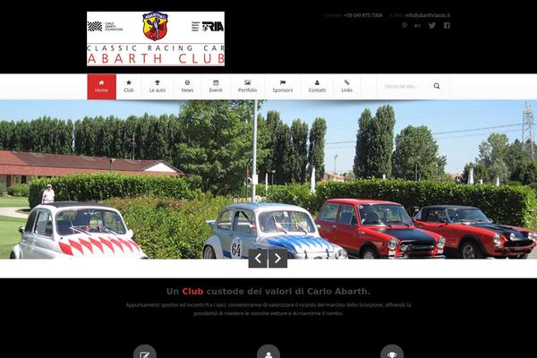 Metropolis theme site design template sample