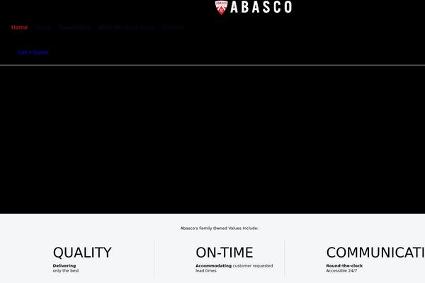 abasco-mfg.com site used Nex-child