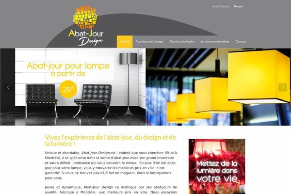 Striking_r_child theme site design template sample