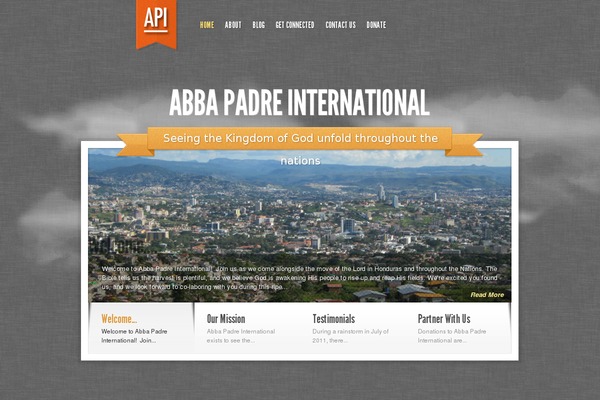 Sky theme site design template sample