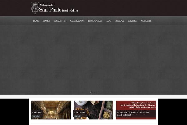 Churchope theme site design template sample