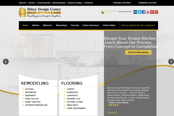 abbeydesigncenter.com site used Abbey