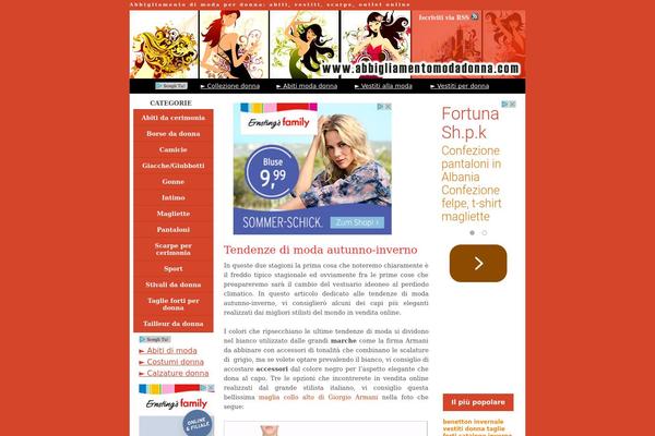 ColdBlue theme site design template sample
