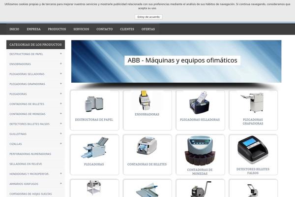 abbmaquinas.com site used OXY