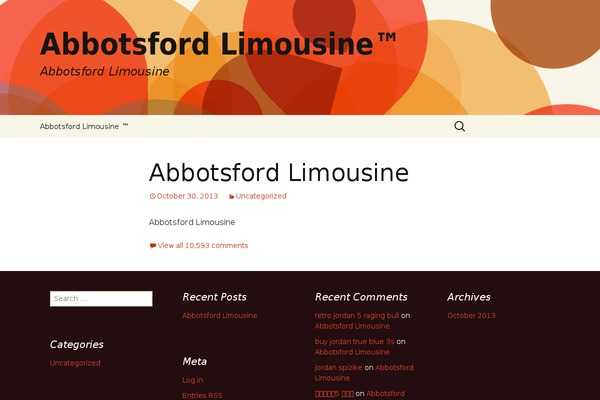 Twenty Thirteen theme site design template sample