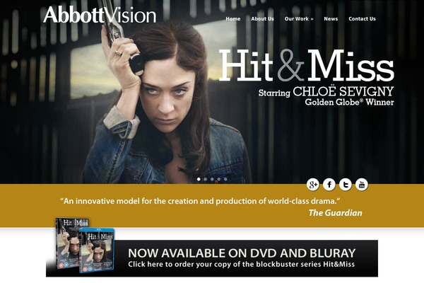 Site using Arscode-social-slider plugin