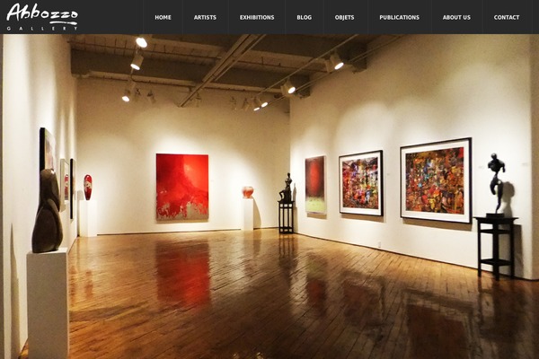 Frost theme site design template sample