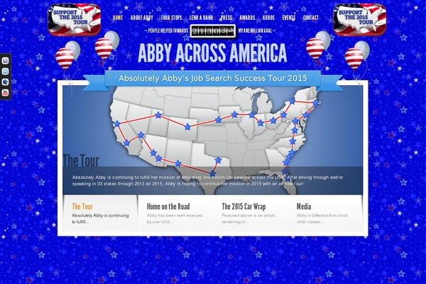 Sky theme site design template sample