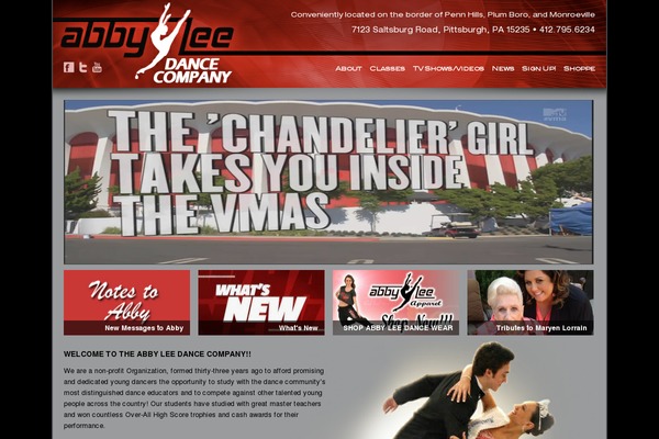 abbyleedancecompany.com site used Fashion-boutique