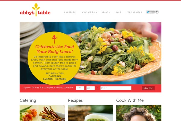 Headway theme site design template sample