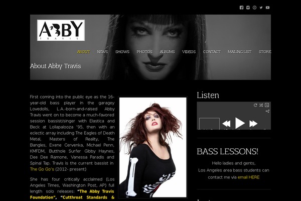 Musicpro theme site design template sample
