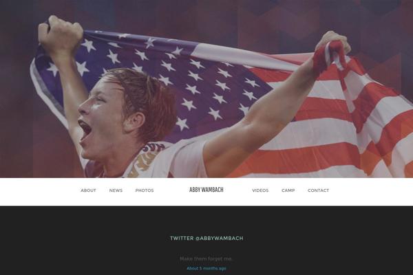 Thread theme site design template sample