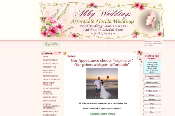 abbyweddings.com site used Bh-fire