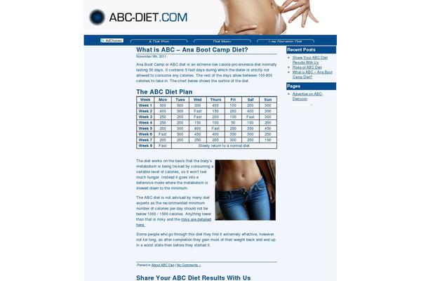 abc-diet.com site used Adsense100k