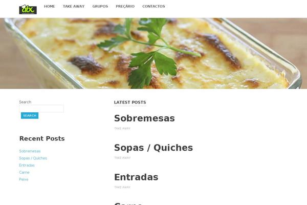 Poseidon theme site design template sample