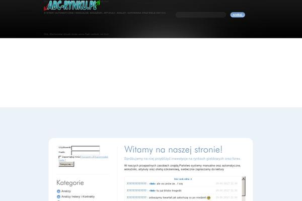 Site using Pierre's Wordspew plugin