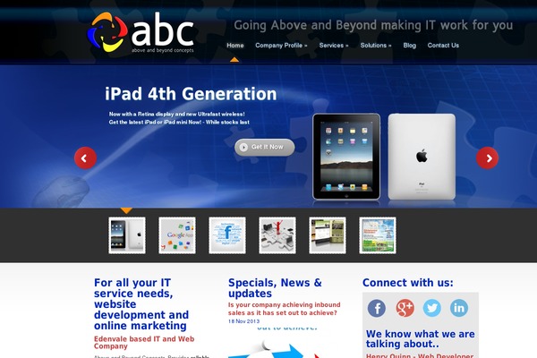 TheCorporation theme site design template sample