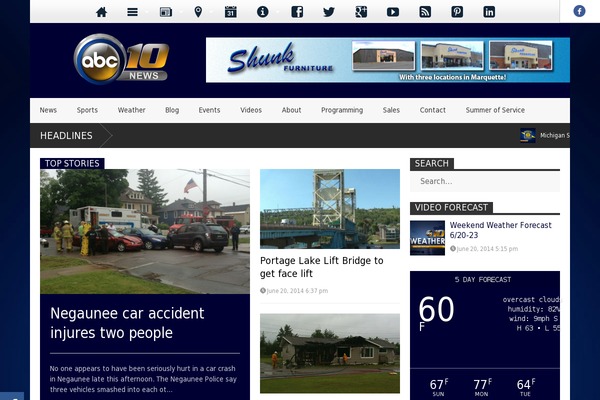 Site using NewsPlugin plugin