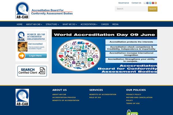 Academica Pro theme site design template sample