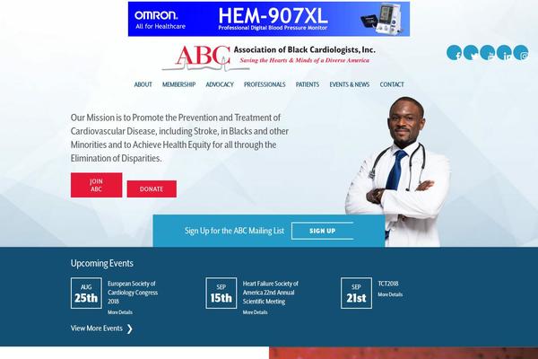 Abc theme site design template sample