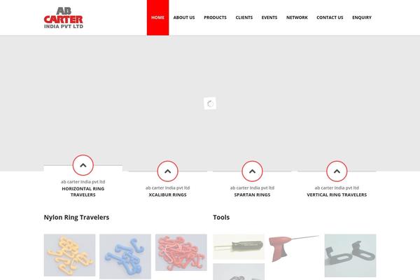 Sentinel theme site design template sample