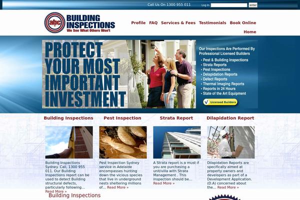 Abc theme site design template sample