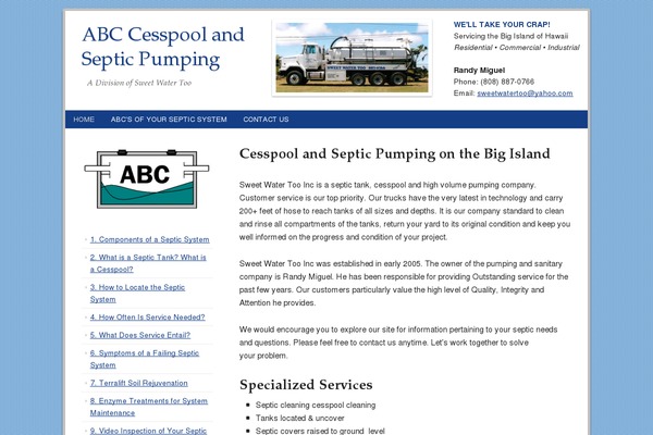 Prose theme site design template sample