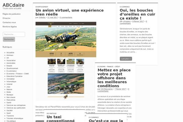 abcdaire.com site used Carton