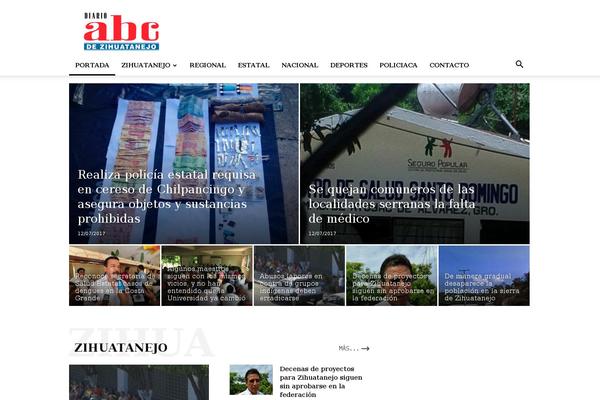 Jannah theme site design template sample